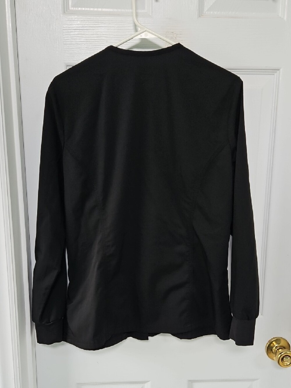 Purple Label by Healing Hands Black Scrub Jacket - Picture 3 of 3